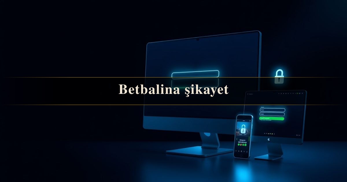 Betbalina şikayet